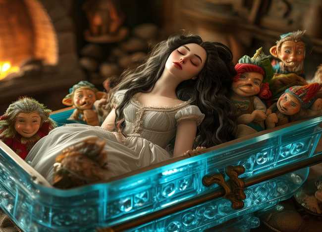 儿童故事白雪公主的故事 睡前故事《白雪公主和七个小矮人》#童话故事