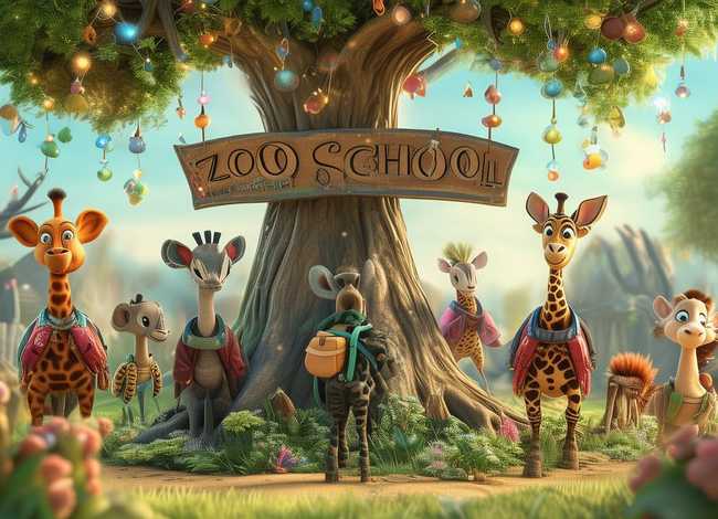 动物园小故事简单 动物园开学了童话故事 动物园小故事简单 动物园开学了童话故事