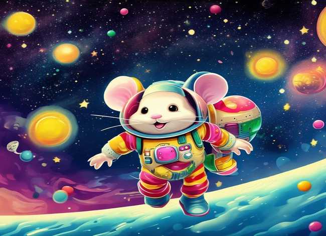 幼儿太空绘本；老鼠是怎么实现太空之旅的梦想,成为宇航员的