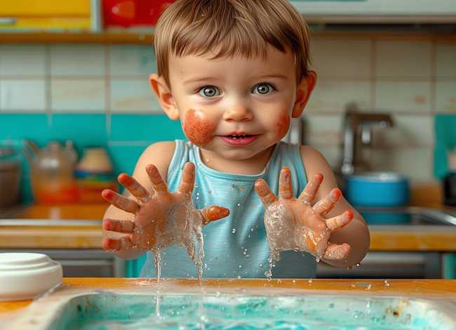 洗手的故事绘本 - 绘本故事《如果不洗手》