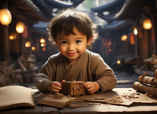 聪明孩子故事；记叙古代聪明孩子的故事