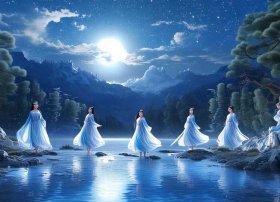 七仙女的故事大全，中国古代神话故事——天池和七仙女