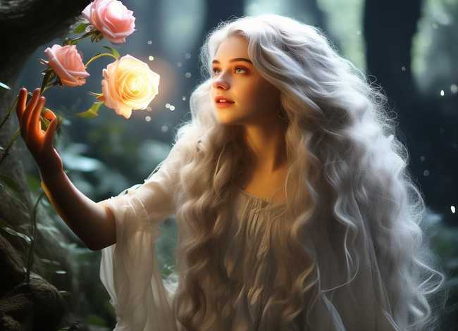 长发姑娘的故事；长发姑娘民间故事