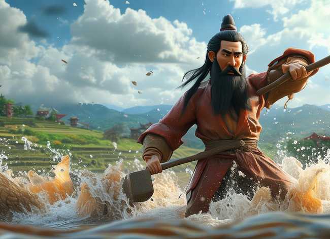 大禹治水的故事动画视频、有趣的历史(夏商) 大禹治水的故事动画视频、有趣的历史(夏商)