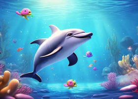 海豚幼儿故事、关于海豚的,童话故事