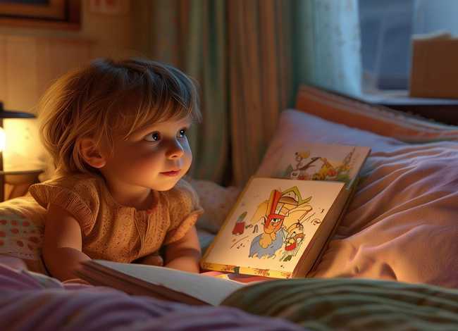 儿童故事大全睡前图片（睡前温馨儿童故事）