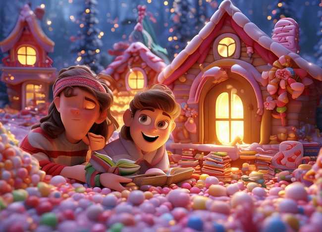 有关糖果的儿童故事，给女朋友讲的睡前故事23
