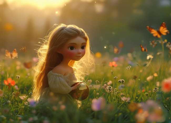 种子发芽儿童故事，拇指姑娘的故事 儿童睡前故事 安徒生童话故事