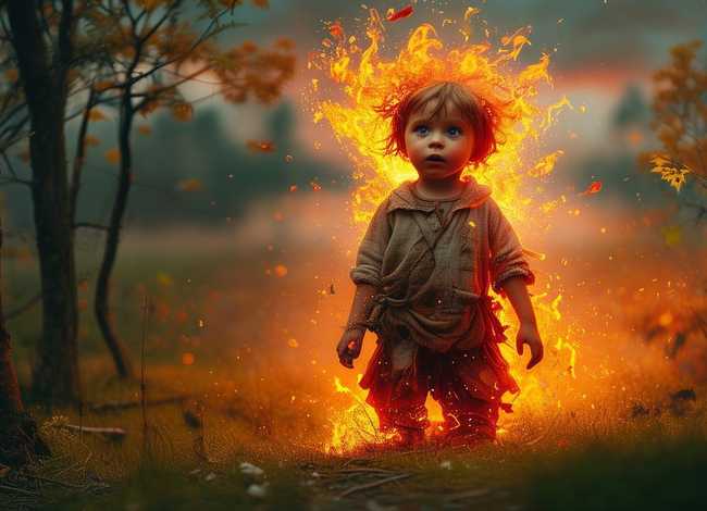 故事书儿童着火了 - 最经典的童话小故事