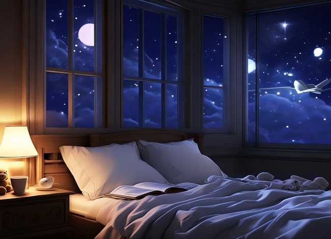 飞机的故事睡前故事（超短哄男朋友睡前小故事）