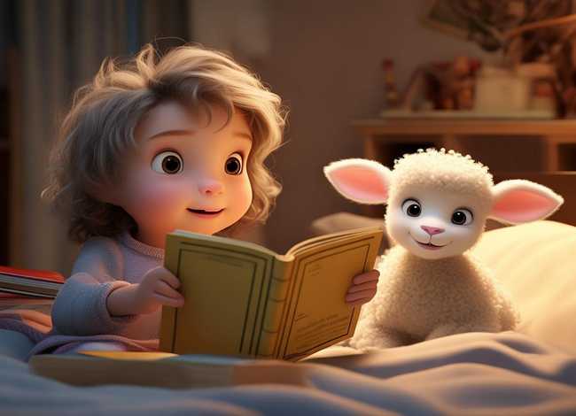 故事聪明的小羊羔 哄小孩子睡前童话小故事
