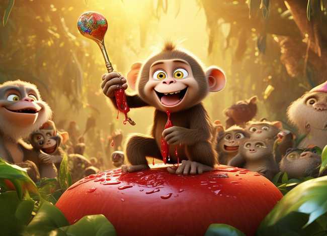 儿童故事猴子吃西瓜的故事（猴吃西瓜大班幼儿故事）