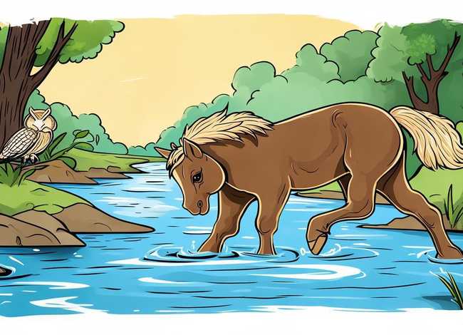 儿童故事小马过河的故事在线听 大班《小马过河》故事 儿童故事小马过河的故事在线听 大班《小马过河》故事