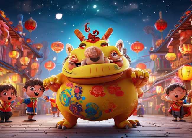 年兽的故事视频儿童版 关于年的故事