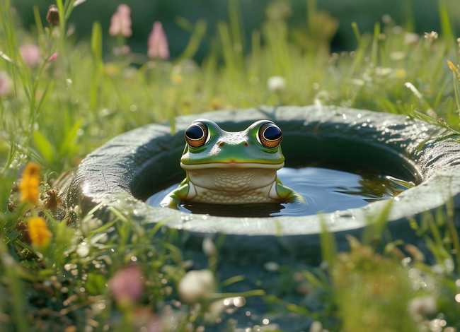 井底之蛙儿童故事写作手法（王湾的作品）