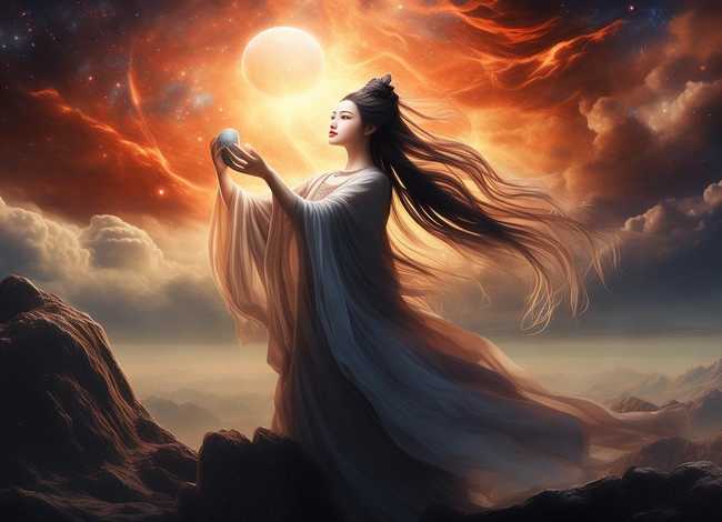 女娲补天的故事视频完整版，女祸女娲补天的故事