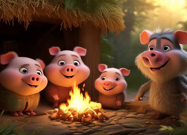 儿童英语故事大赛绘本演讲 【英语绘本】三只小猪的故事 儿童英语故事大赛绘本演讲 【英语绘本】三只小猪的故事