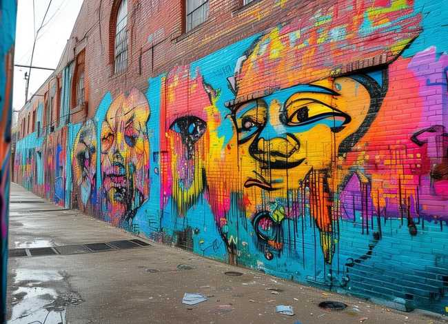 涂鸦的故事；涂鸦-为自由而向上的灵魂 —记WET PAINT涂鸦艺术展