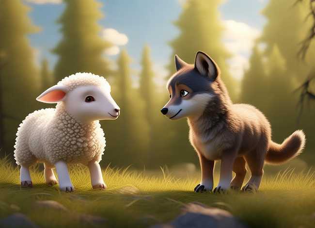 儿童故事小羊和小狼(狼和小羊的故事作文) 儿童故事小羊和小狼(狼和小羊的故事作文)