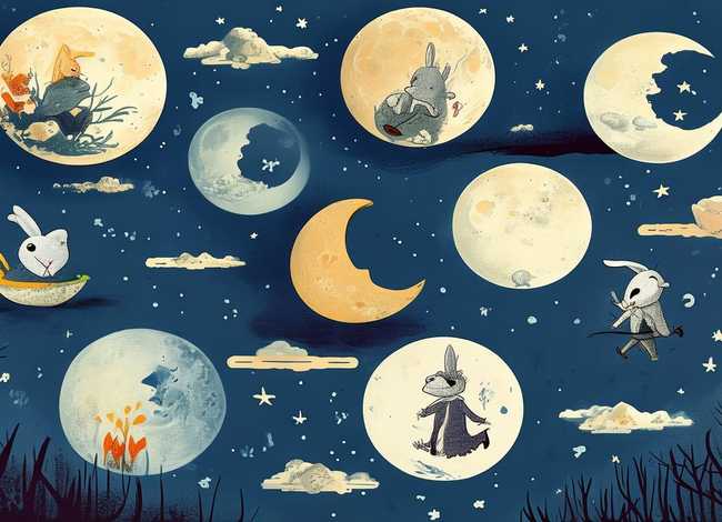 关于月亮的故事幼儿，10个有关月亮的神话故事有哪些