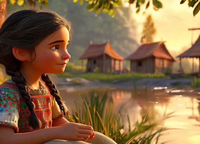 古代故事的画又简单又漂亮，简单民间故事怎么画