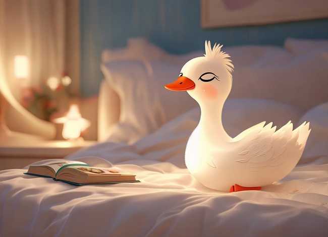 儿童睡前故事小白鹅，哄小孩子睡觉的故事