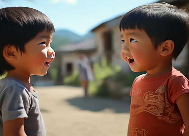 两个儿童的故事；请你用自己的话把《两小儿辩日》编成一个小故事