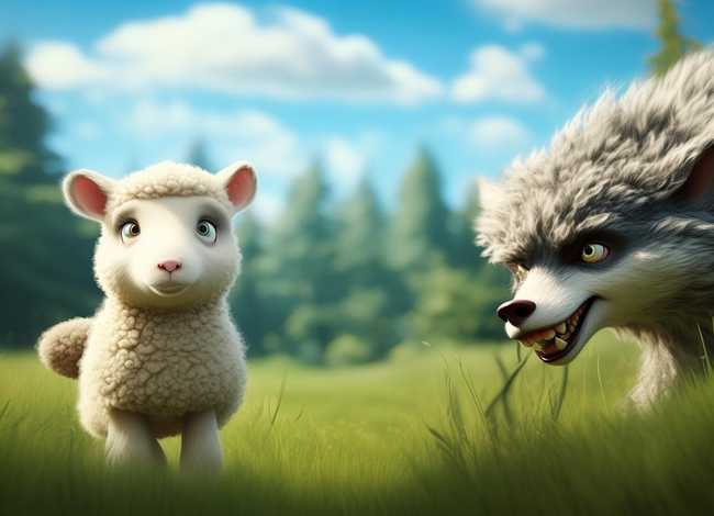 儿童故事狼和小羊ppt课件;狼和小羊的故事告诉我们什么 儿童故事狼和小羊ppt课件;狼和小羊的故事告诉我们什么