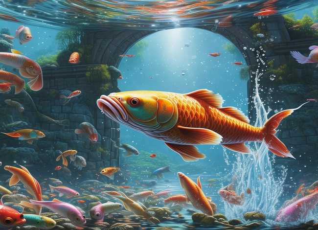 小鲤鱼跳龙门儿童故事；小鲤鱼跳龙门讲述了什么故事