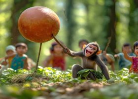 猴吃西瓜故事文字版；猴吃西瓜大班幼儿故事