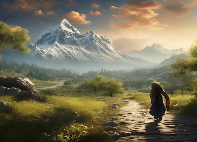 善 故事 三十首带山的古诗