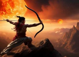 少儿故事后羿射日，《后羿射日》的故事