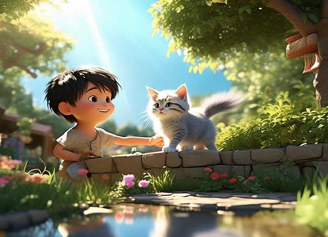 儿童诗小弟和小猫改编故事600字（请问柯岩的《小弟和小猫》这首儿童诗的内容是什么啊）