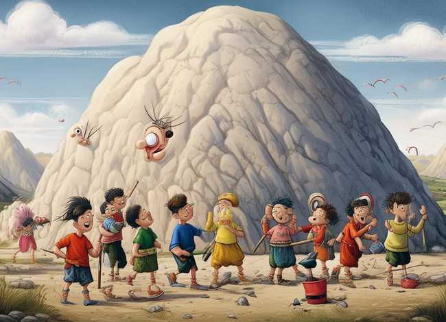 愚公移山神话故事儿童，你知道愚公移山的故事吗