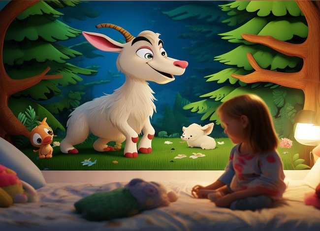 儿童故事小山羊和狼的视频（聪明机智小山羊睡前故事）