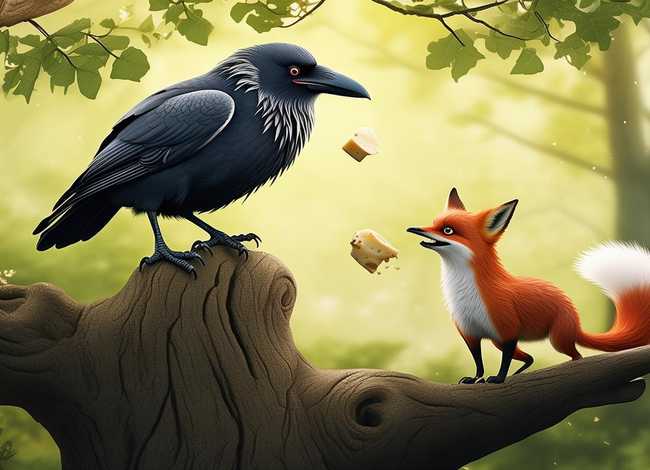 亲子故事乌鸦和狐狸的故事、小学《乌鸦与狐狸》原文 亲子故事乌鸦和狐狸的故事、小学《乌鸦与狐狸》原文