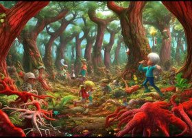 儿童神话故事动画片 - 高分求小时候看的中央台的一个动画片《人参王国》