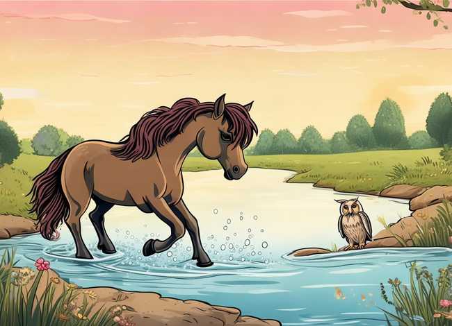 儿童故事小马过河的故事（读了小马过河这课后我懂得了）