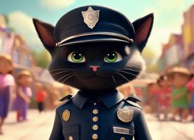 儿童警察故事在线听（黑猫警察的动画片）