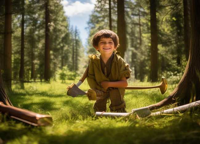金斧子的故事原文（金斧子银斧子和铁斧子的故事缩写）