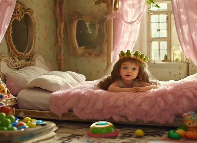 豌豆公主讲故事，豌豆姑娘的故事谁知道麻烦给讲一下