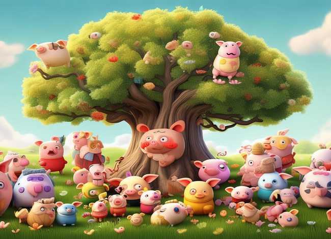 儿童小猪故事100篇（儿童寓言故事100篇）
