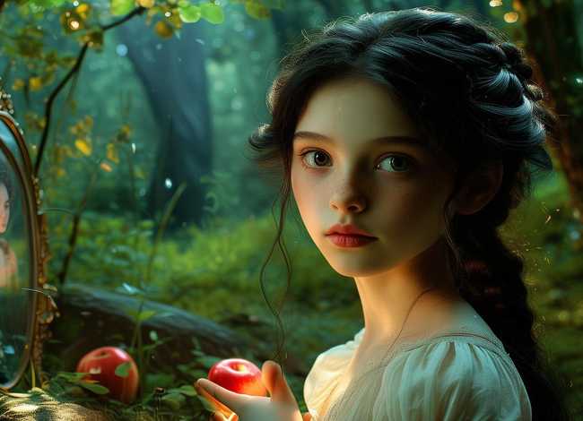 格林童话白雪公主故事、原版白雪公主故事