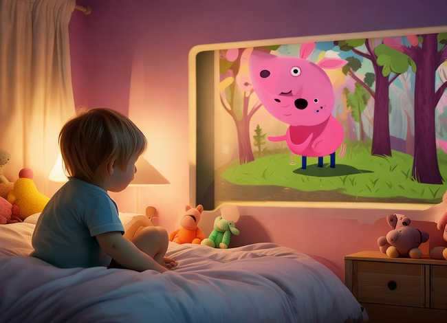 儿童睡前故事小猪佩奇；小猪佩奇动画故事《影子》好听的儿童睡前童话故事