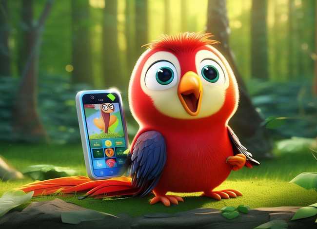 啄木鸟儿童故事 - 啄木鸟的移动电话儿童童话故事 啄木鸟儿童故事 - 啄木鸟的移动电话儿童童话故事