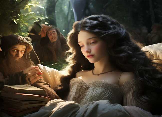 白雪公主睡前故事完整版 - 白雪公主(下) 格林童话故事 儿童睡前故事