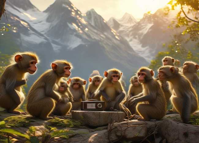 猴子的故事在线听（每天小故事-喜马拉雅山的猴子）