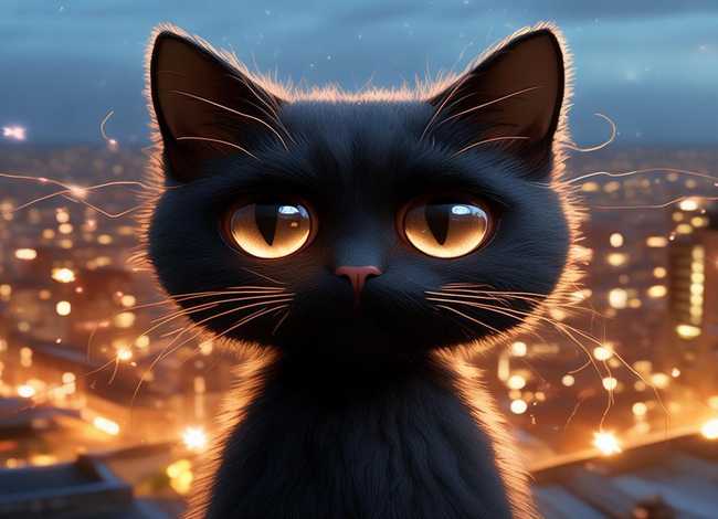 黑猫警长儿童歌曲；眼睛瞪得像铜铃,射出闪电般的机灵是什么意思