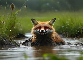 关于沼泽的故事，寓言故事《陷入沼泽的狐狸》