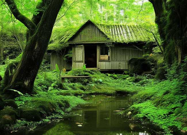 森林木屋儿童故事；找一篇关于树木 或者树林中小房子的童话故事